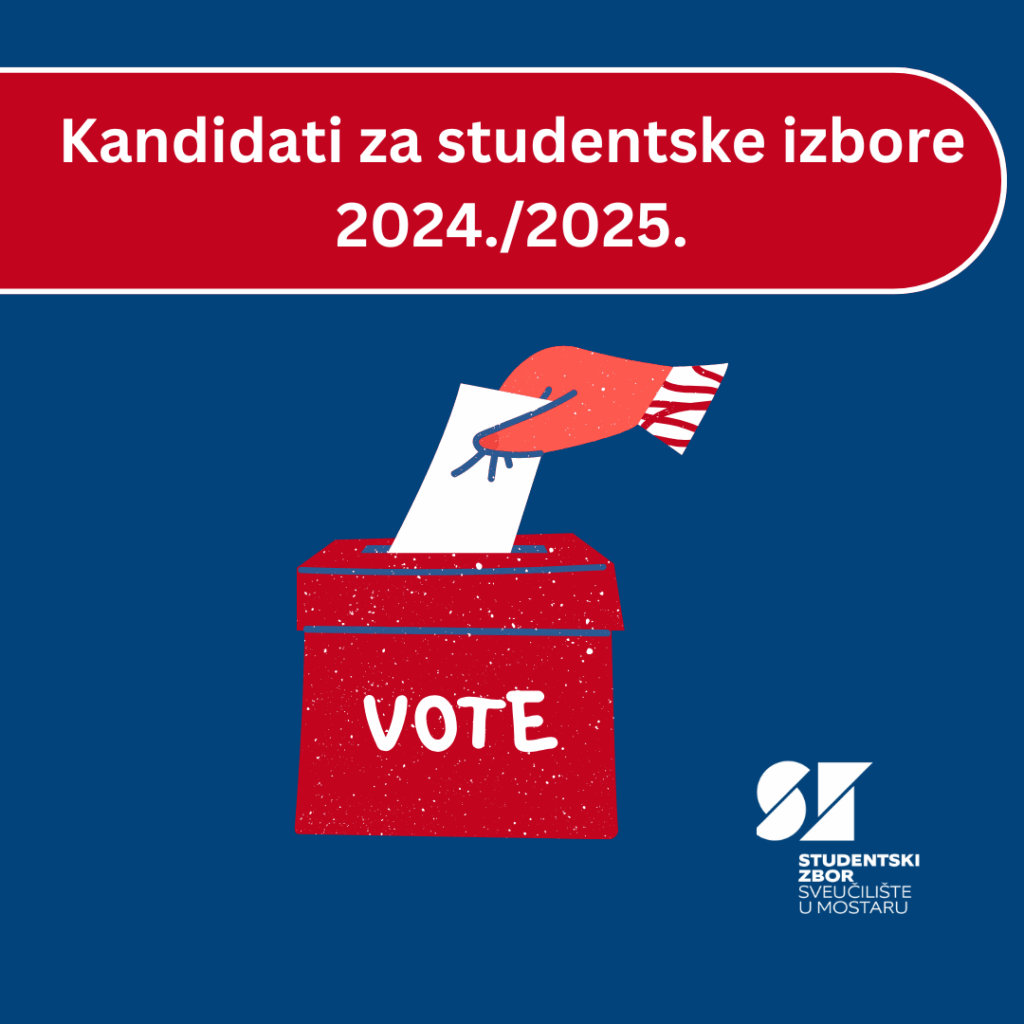 Kandidati za studentske izbore 2024./2025.