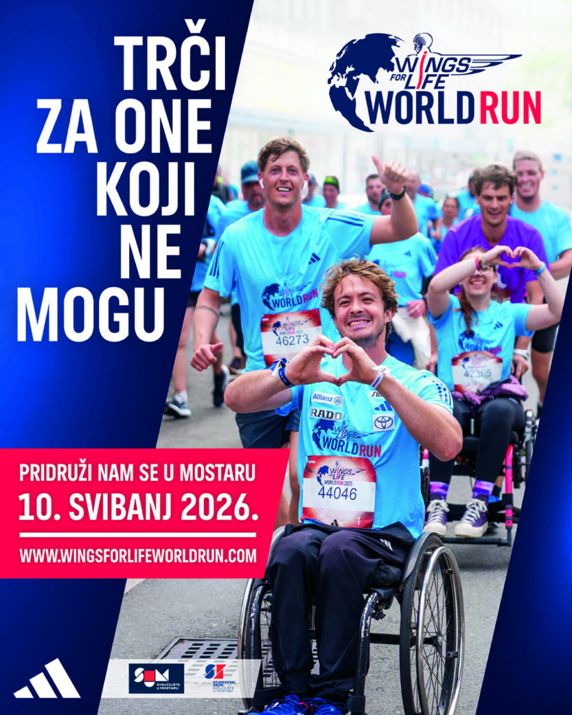Wings for Life World Run 2026 u Mostaru