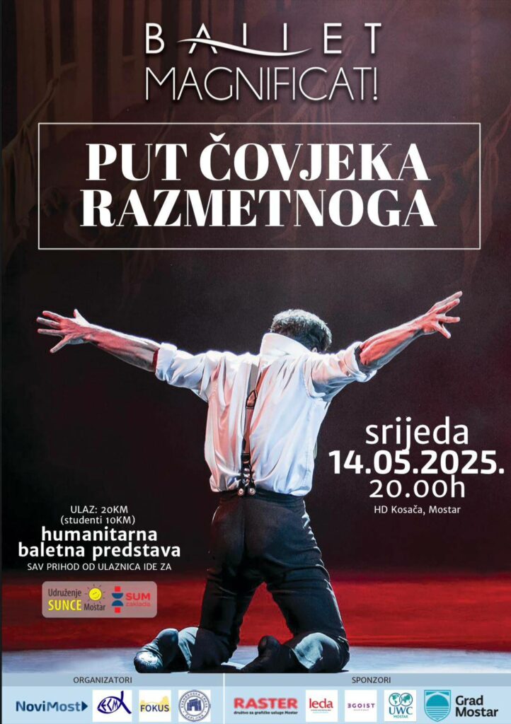 Humanitarna predstava “PUT ČOVJEKA RAZMETNOGA”