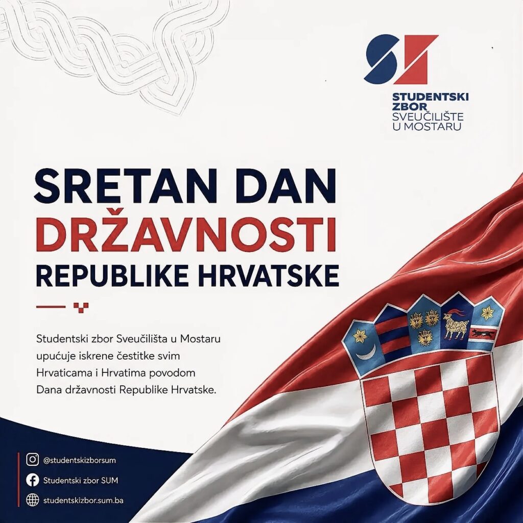 Sretan Dan državnosti Republike Hrvatske!
