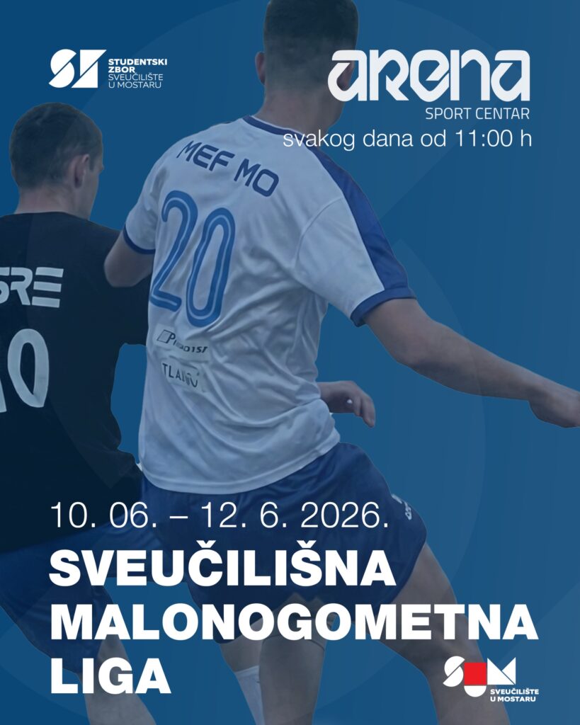 OBJAVLJEN RASPORED SVEUČILIŠNE MALONOGOMETNE LIGE 2026.