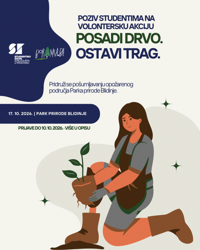 Posadi drvo, ostavi trag: prijave produljene do 14. listopada Posadi drvo, ostavi trag: prijave produljene do 14. listopada